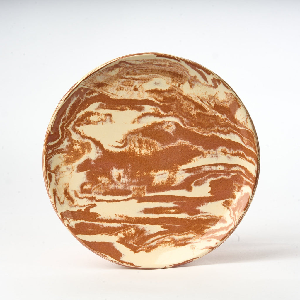 La Collection Romeo - La Grande Assiette Terracotta Paesina