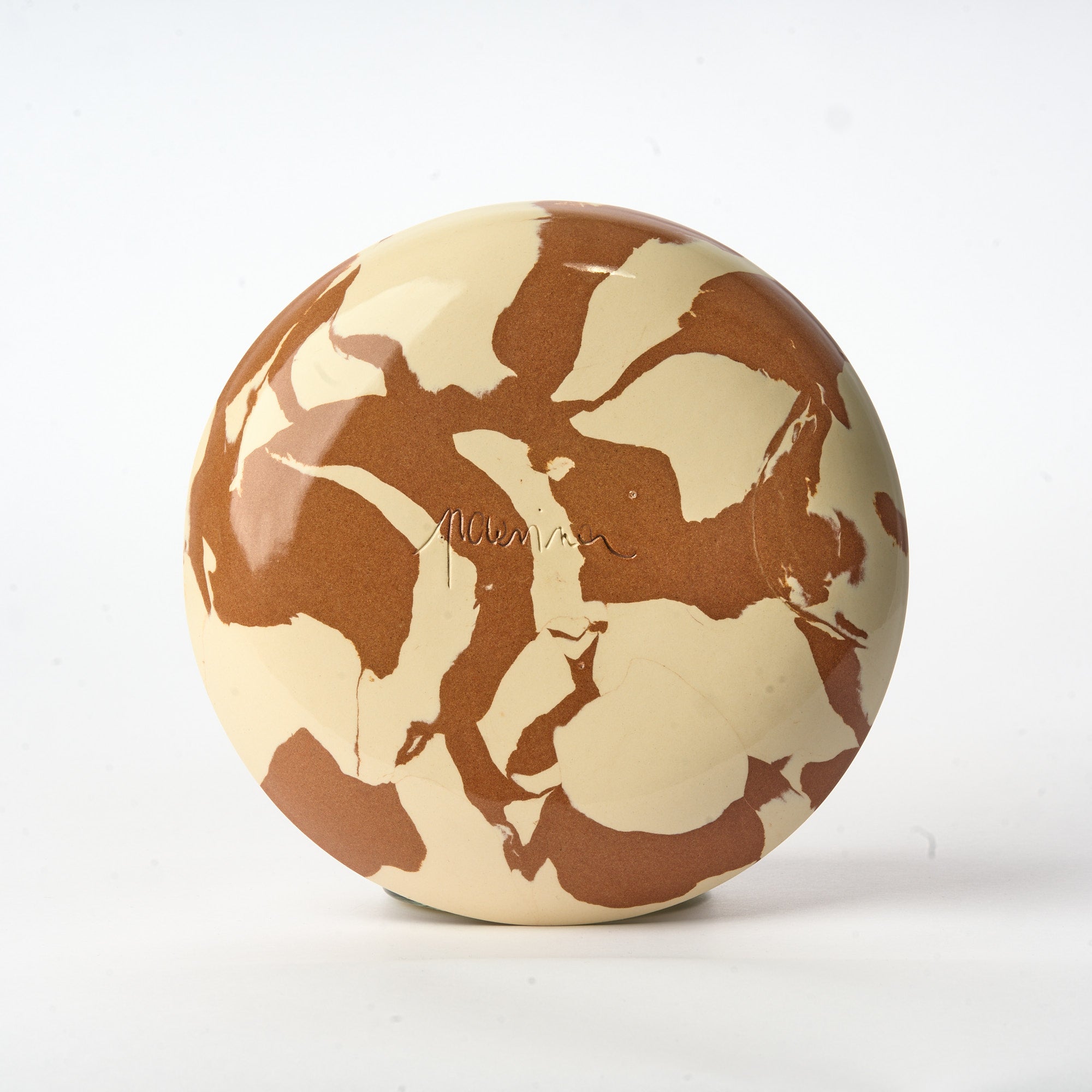 La Collection Romeo - L'Assiette Creuse Terracotta Paesina